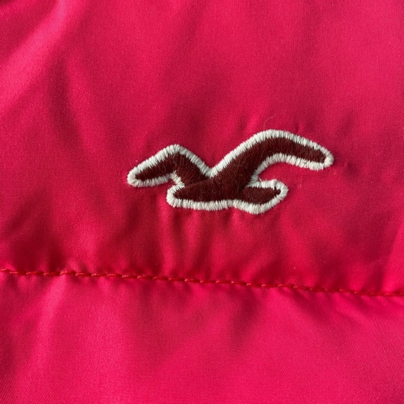 Vintage Hollister Hot Pink Puffer Vest - Picture 4 of 8